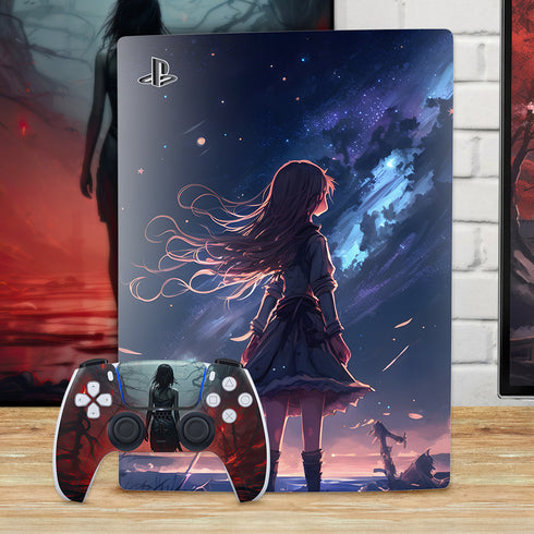 Custom PS5 Digital Edition Bundle Skin