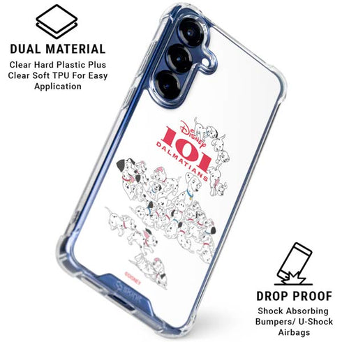 Disney 101 Dalmatians Family Galaxy S25 Plus Clear Case