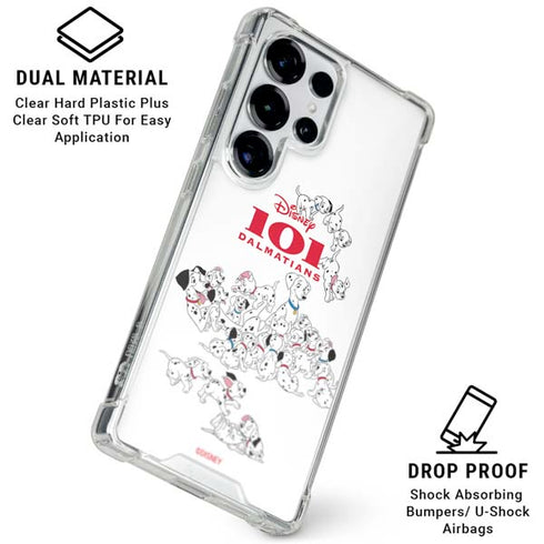 Disney 101 Dalmatians Family Galaxy S25 Ultra Clear Case