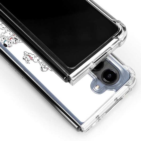 Disney 101 Dalmatians Family Galaxy Z Fold5 5G Clear Case