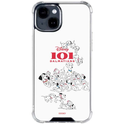 Disney 101 Dalmatians Family iPhone 15 Clear Case