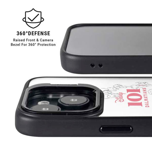 Disney 101 Dalmatians Family iPhone 15 Plus Kickstand Case