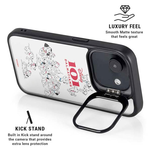 Disney 101 Dalmatians Family iPhone 16e Kickstand Case