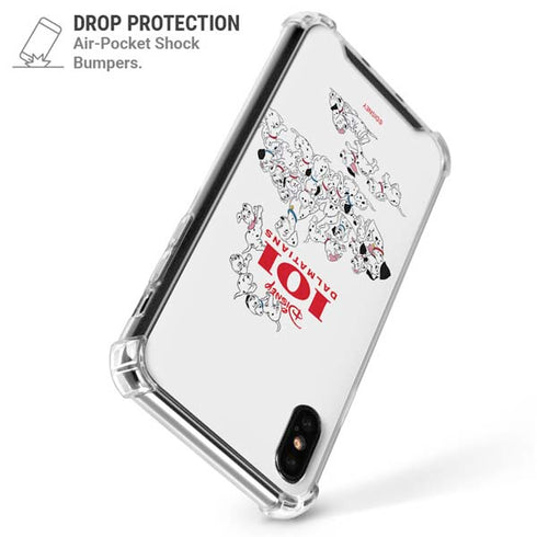 Disney 101 Dalmatians Family iPhone X/XS Clear Case
