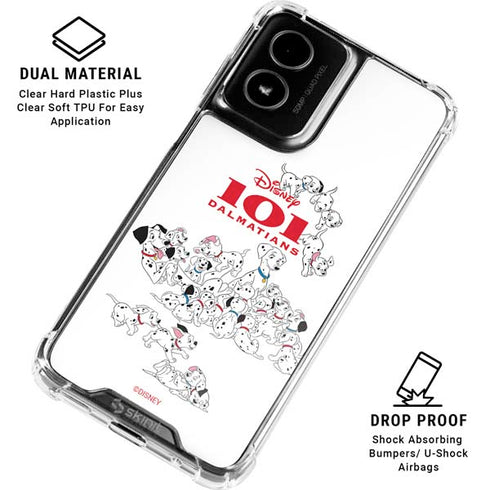 Disney 101 Dalmatians Family Moto G Power 5G (2024) Clear Case