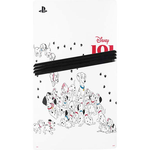 Disney 101 Dalmatians Family PS5 Pro Disk Console Skin
