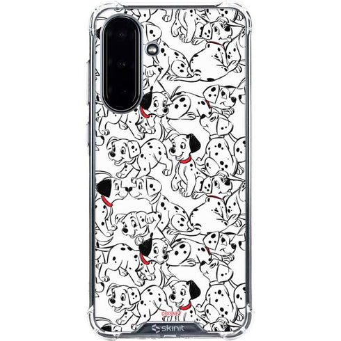 Disney 101 Dalmatians Pattern Galaxy A36 5G Clear Case