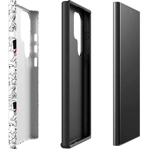 Disney 101 Dalmatians Pattern Galaxy S23 Ultra Pro Case