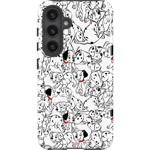 Disney 101 Dalmatians Pattern Galaxy S25 Impact Case