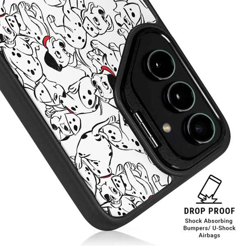 Disney 101 Dalmatians Pattern Galaxy S24 Kickstand Case