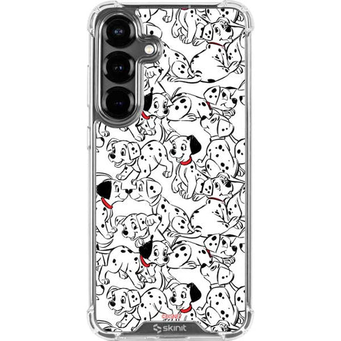 Disney 101 Dalmatians Pattern Galaxy S26 Plus Clear Case