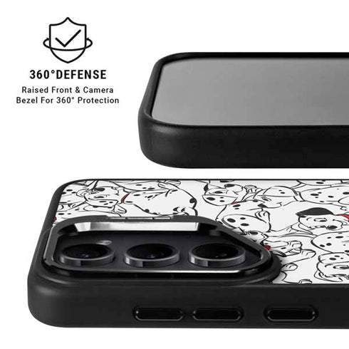 Disney 101 Dalmatians Pattern Galaxy S26 Plus Kickstand Case