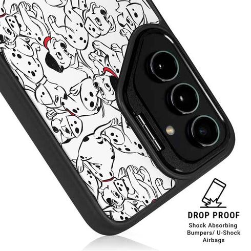 Disney 101 Dalmatians Pattern Galaxy S26 Plus Kickstand Case