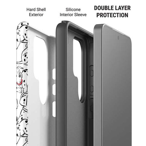 Disney 101 Dalmatians Pattern Galaxy S26 Ultra Impact Case