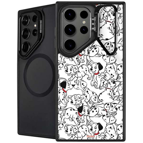 Disney 101 Dalmatians Pattern Galaxy S26 Ultra Kickstand Case