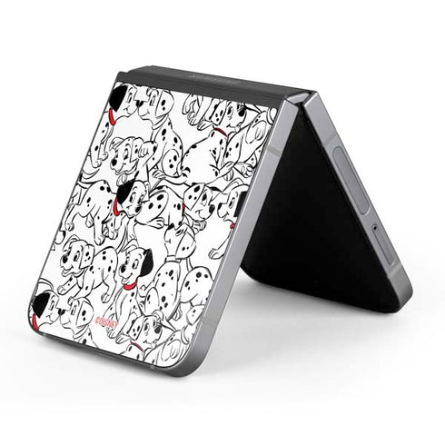 Disney 101 Dalmatians Pattern Galaxy Z Flip6 Skin