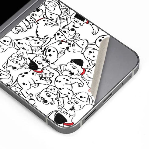 Disney 101 Dalmatians Pattern Galaxy Z Flip6 Skin