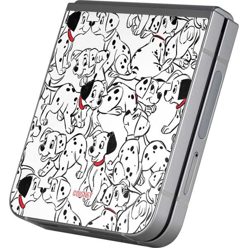 Disney 101 Dalmatians Pattern Galaxy Z Flip6 Skin