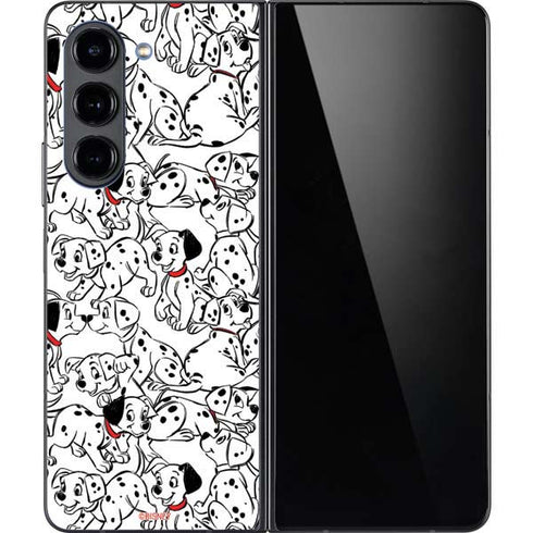 Disney 101 Dalmatians Pattern Galaxy Z Fold5 5G Skin
