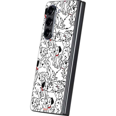 Disney 101 Dalmatians Pattern Galaxy Z Fold5 5G Skin