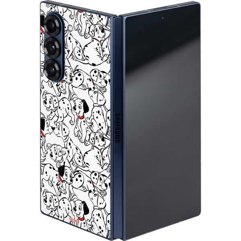 Disney 101 Dalmatians Pattern Galaxy Z Fold6 Skin