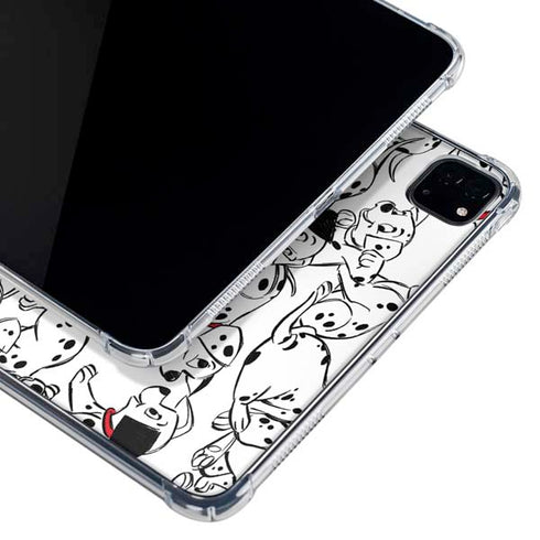 Disney 101 Dalmatians Pattern iPad Pro 11in (2024) Clear Case