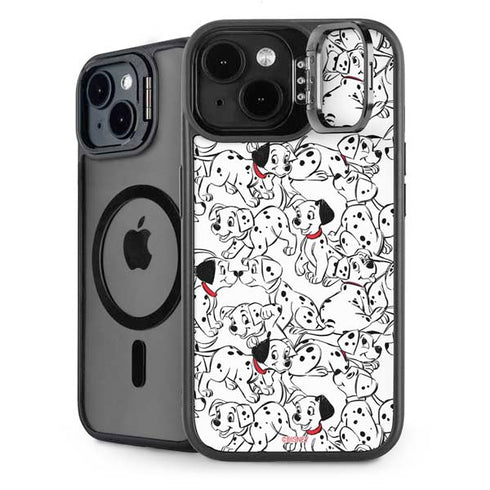 Disney 101 Dalmatians Pattern iPhone 15 Plus Kickstand Case