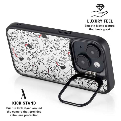 Disney 101 Dalmatians Pattern iPhone 15 Plus Kickstand Case