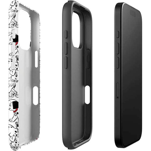 Disney 101 Dalmatians Pattern iPhone 16 Pro Impact Case