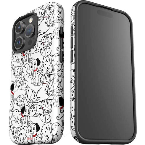 Disney 101 Dalmatians Pattern iPhone 16 Pro Impact Case