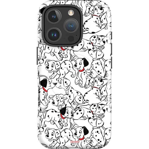 Disney 101 Dalmatians Pattern iPhone 16 Pro Magsafe Impact Case