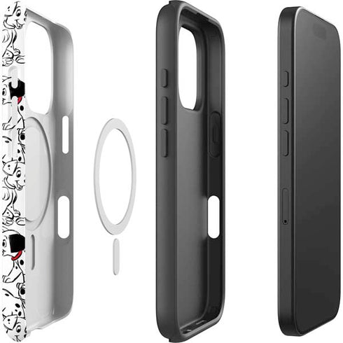 Disney 101 Dalmatians Pattern iPhone 16 Pro Magsafe Impact Case