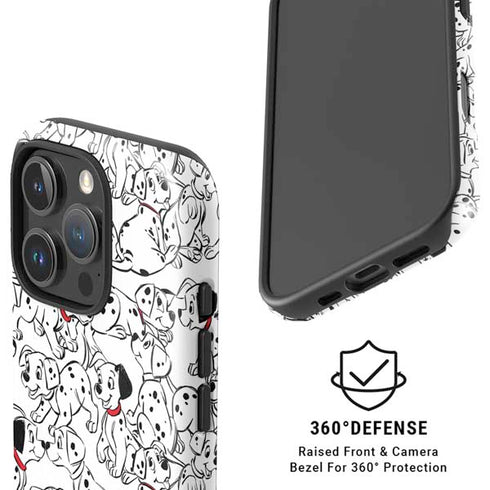 Disney 101 Dalmatians Pattern iPhone 16 Pro Magsafe Impact Case