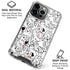 Disney 101 Dalmatians Pattern iPhone 16 Pro Max Clear Case