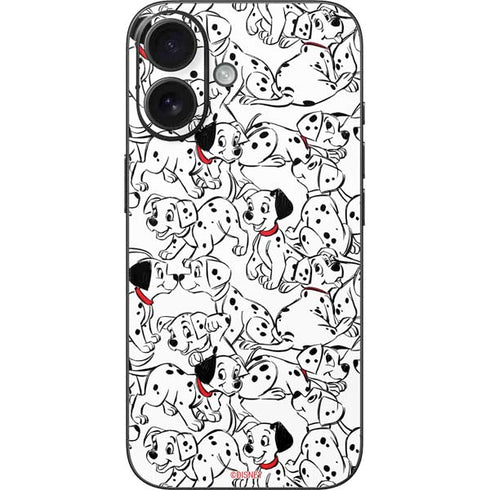 Disney 101 Dalmatians Pattern iPhone 16 Skin