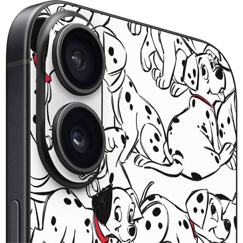 Disney 101 Dalmatians Pattern iPhone 16 Skin