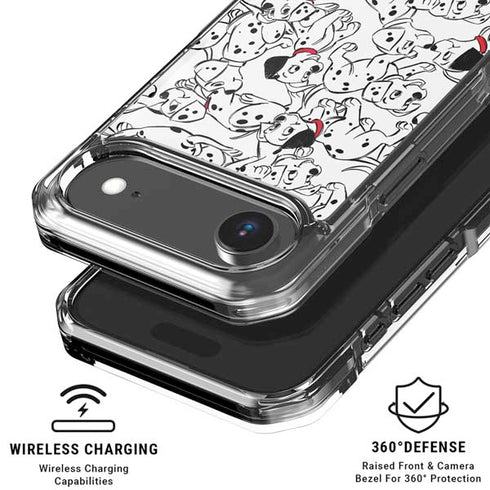Disney 101 Dalmatians Pattern iPhone 17 Air Clear Case