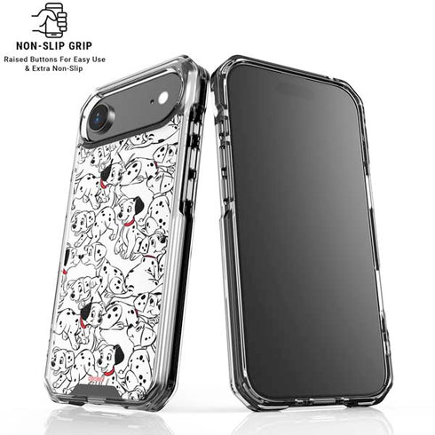 Disney 101 Dalmatians Pattern iPhone 17 Air Clear Case