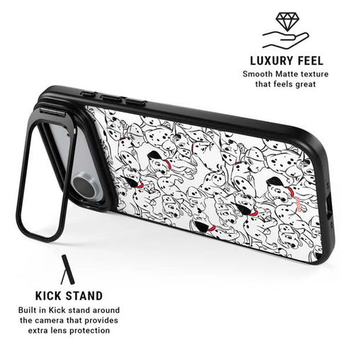 Disney 101 Dalmatians Pattern iPhone 17 Air Kickstand Case