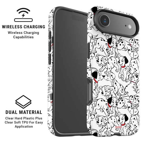 Disney 101 Dalmatians Pattern iPhone 17 Air Magsafe Impact Case