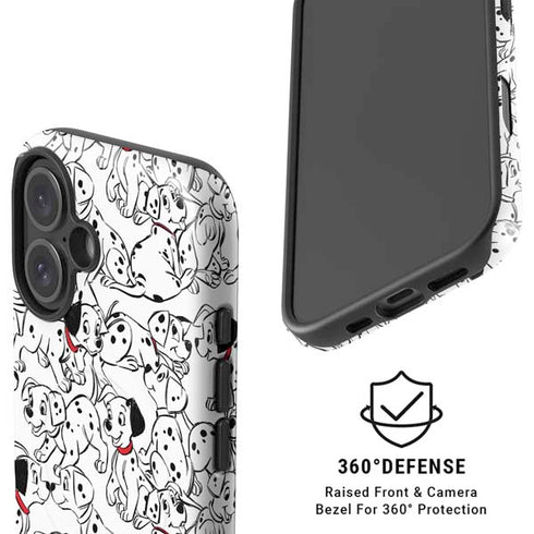 Disney 101 Dalmatians Pattern iPhone 17 Magsafe Impact Case