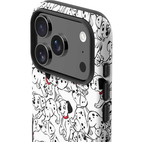 Disney 101 Dalmatians Pattern iPhone 17 Pro Impact Case