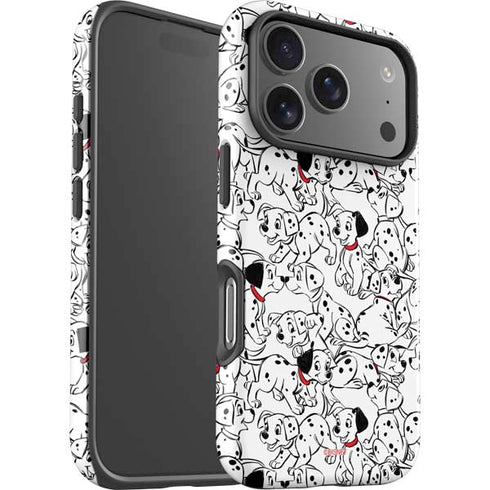 Disney 101 Dalmatians Pattern iPhone 17 Pro Impact Case