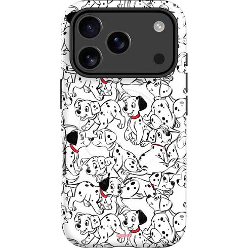 Disney 101 Dalmatians Pattern iPhone 17 Pro Magsafe Impact Case