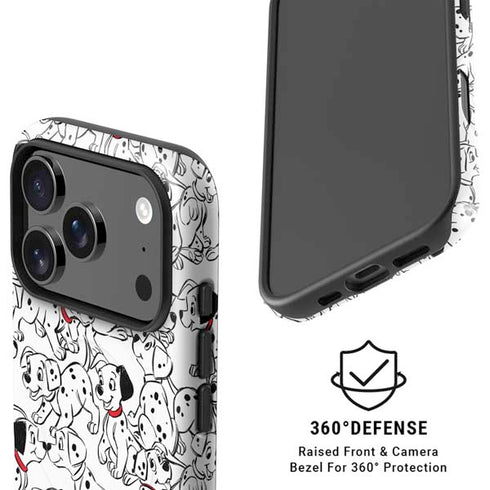 Disney 101 Dalmatians Pattern iPhone 17 Pro Magsafe Impact Case