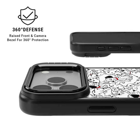 Disney 101 Dalmatians Pattern iPhone 17 Pro Max Kickstand Case