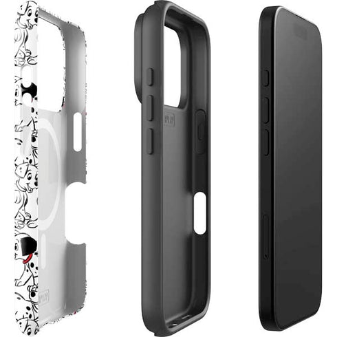 Disney 101 Dalmatians Pattern iPhone 17 Pro Max Magsafe Impact Case