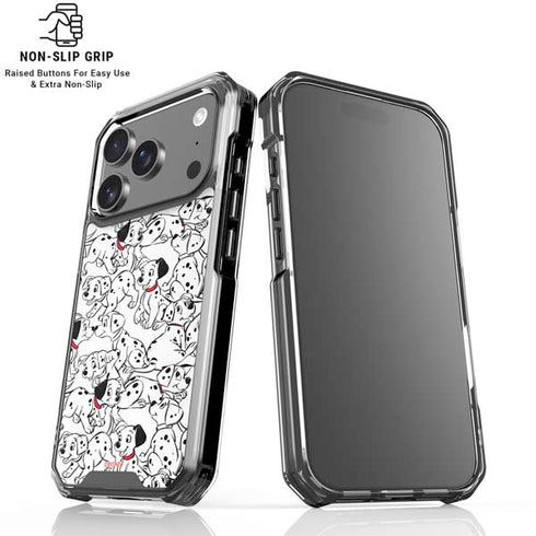 Disney 101 Dalmatians Pattern iPhone 18 Pro Clear Case