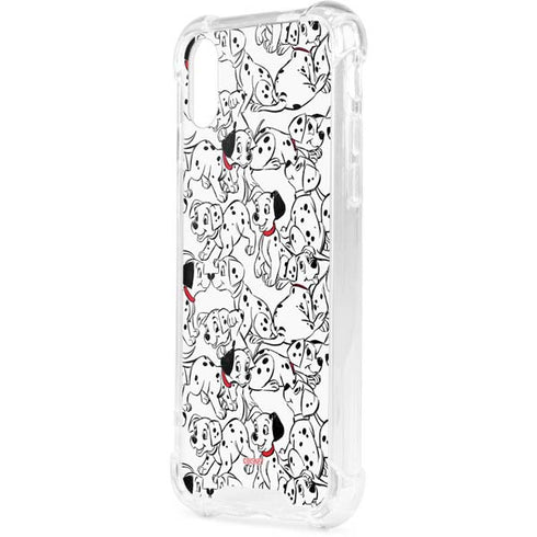 Disney 101 Dalmatians Pattern iPhone XS Clear Case
