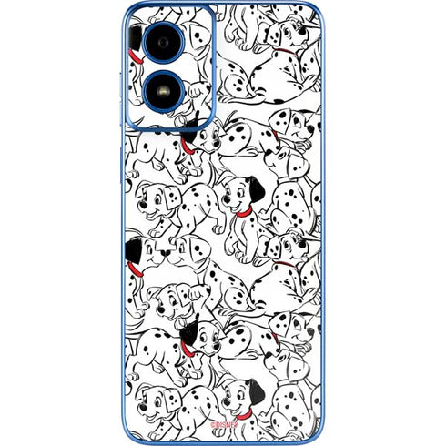Disney 101 Dalmatians Pattern Moto G Play 4G (2024) Skin